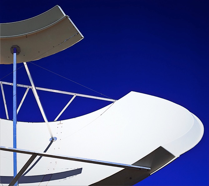 commercial corporate industrial photography satellite dish
