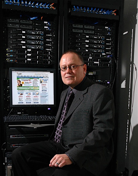 commercial corporate photography computer executive portrait