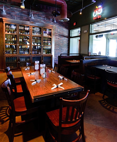 commercial corporate industrial photography restaurant interior dining room